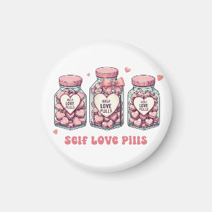 Imán Valentine Gift   Las píldoras de amor propio