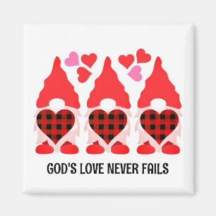 Imán VALENTINE GNOMES El amor nunca falla