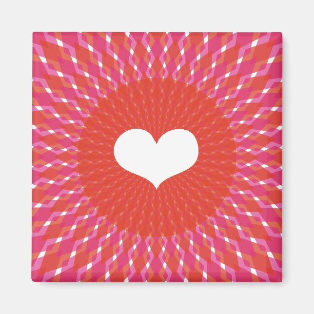 Imán Valentine Heart Pop (Frente)