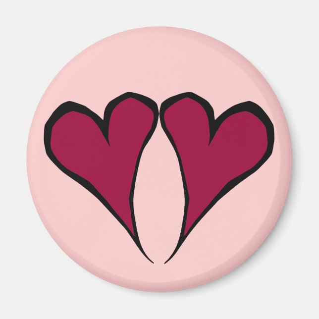 Imán Valentine Hearts Magnet (Frente)