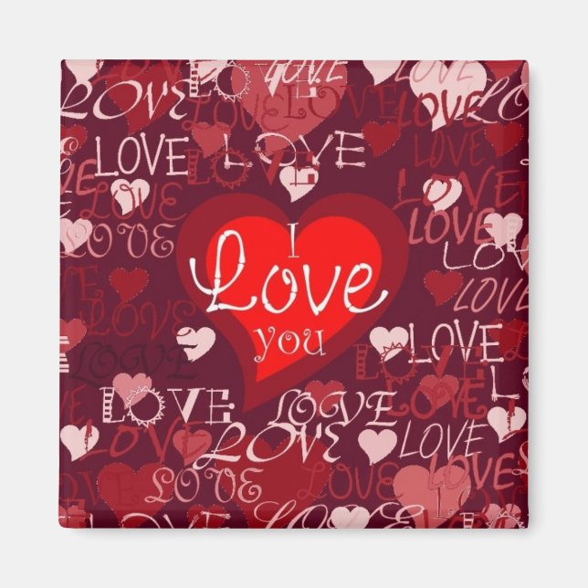 Imán Valentine Hearts Magnet (Frente)