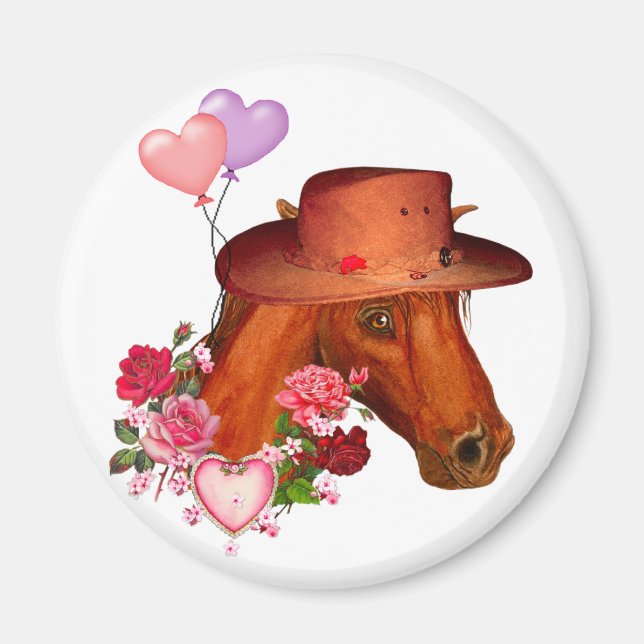 Imán Valentine Horse (Frente)
