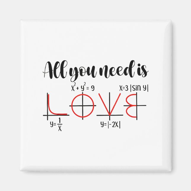 Imán Valentine Math Humor For Teachers Students  (Frente)