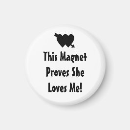 Imán Valentine me ama romántico