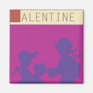 Imán <Valentine> por el minero de Steve