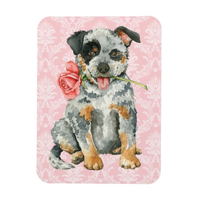 Imán Valentine Rosa ACD (Vertical)