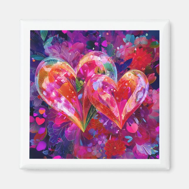 Imán Valentine’s Day Magnet | Romantic, Cute  (Frente)