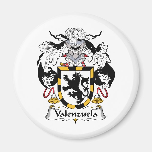 Imán Valenzuela Family Crest (Frente)