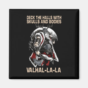 Imán Valhalla-La Deck, con calaveras y cuerpos