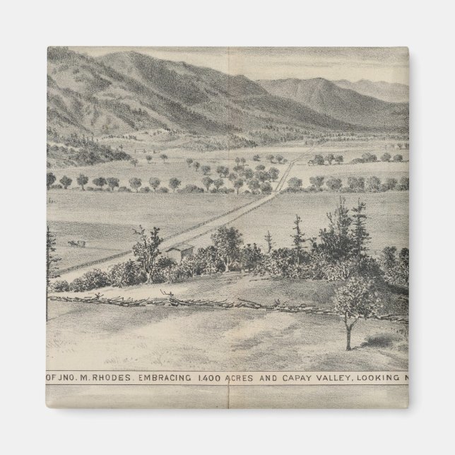 Imán Valle de Capay, granja de Harlan (Frente)