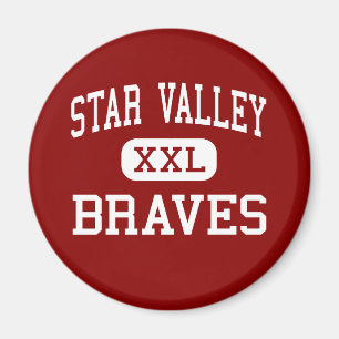 Imán Valle de la estrella - Braves - High School