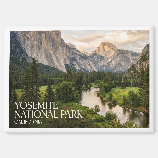 Imán Valle de Yosemite (Anverso)