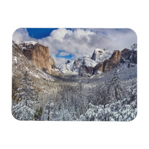 Imán Valle de Yosemite en nieve