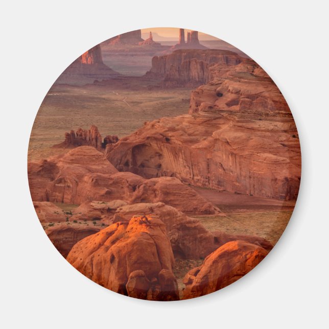 Imán Valle del monumento escénico, Arizona (Frente)