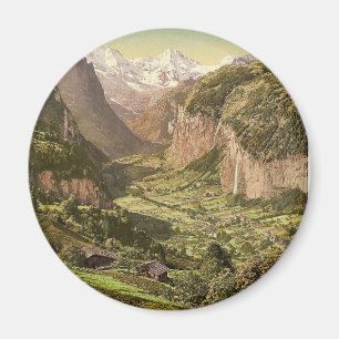 Imán Valle y Briethorn de Lauterbrunnen, de Wengen, B