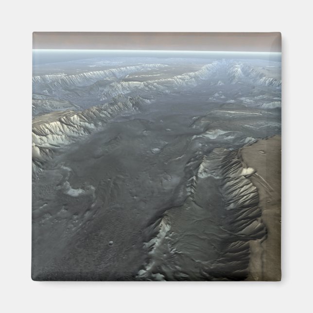 Imán Valles Marineris, el Gran Cañón de Marte (Frente)