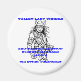 Imán Valley Lady Vikings Magnet