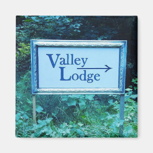 Imán Valley Lodge Magnet