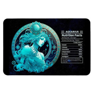 Imán Valor Nutricional Temático Acuario