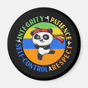 Imán Valores de artes marciales - Boys Karate Mindset