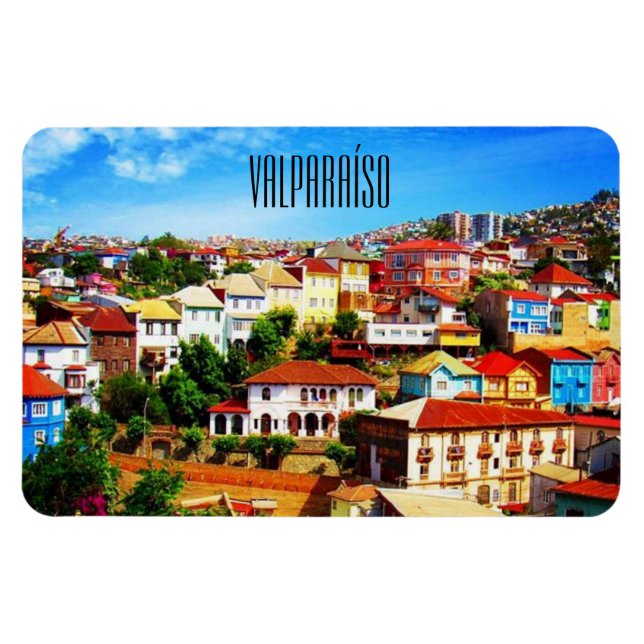 Imán valparaíso chile (Horizontal)