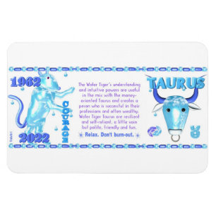 Imán Valxart 1962 2022 Agua Tigre zodiac Tautus