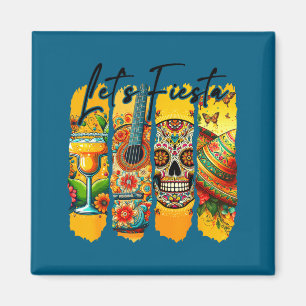 Imán Vámonos de fiesta cinco de mayo méxico margarita t