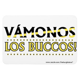 Imán ¡VAMONOS Los Buccos! Magnet! con dirección de tien
