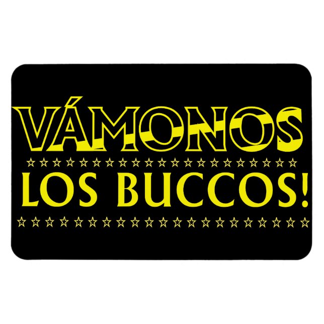 Imán Vamonos Los Buccos Magnet - ¡Hooray! (Horizontal)