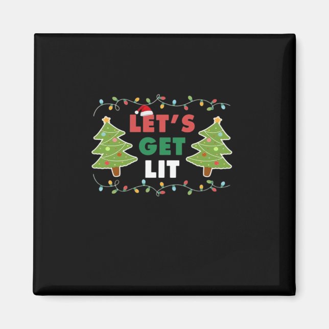 Imán Vamos a conseguir un gráfico retro clásico ligero (Frente)