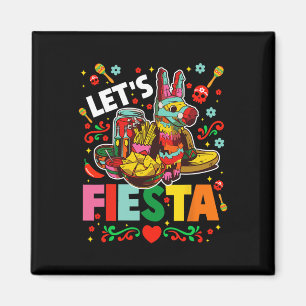 Imán Vamos a Fiesta Cinco De Mayo Fiesta Mexicana Méxic
