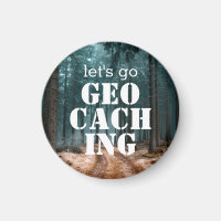 Vamos a Geocaching Personalizado Trail Photo Gift