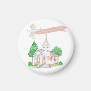 Imán Vamos a la Capilla Nos Vamos a Casar Diseño