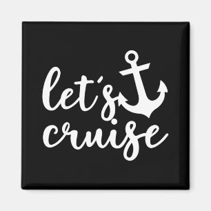 Imán Vamos a navegar vacaciones familiares parejas ancl