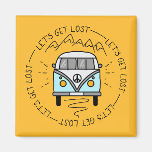 Imán Vamos a perder las montañas de camping