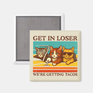 Imán Vamos a perder tacos