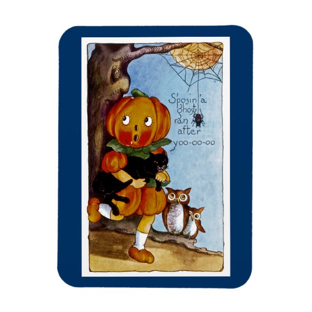 Imán ¡Vamos a poner un fantasma tras Yoo-oo! (Vertical)