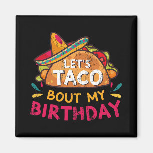 Imán Vamos a Taca Sobre Mi Cumpleaños Nacido En Cinco D