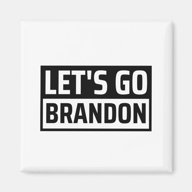 Imán vamos brandon, f joe biden, biden cántico (Frente)