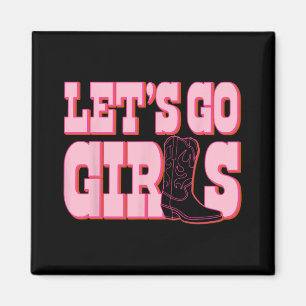Imán Vamos Chicas Bota de Vaquera Fiesta de Despedida d