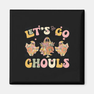 Imán Vamos Ghouls Halloween Traje de traje de fantasmas