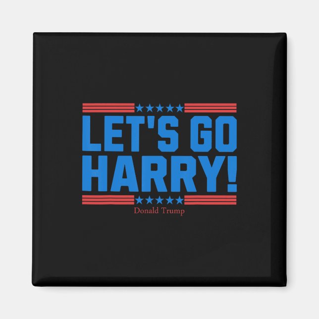 Imán Vamos Harry Sal De El Sofá Estás Votando  (Frente)