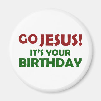 Imán ¡Vamos Jesús! Es tu cumpleaños