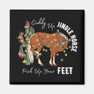 Imán Vamos Jingle Caballo Levanta Tus Pies Navidad Occi