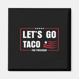 Imán Vamos Taco 8647 Bandera EEUU 86 47 Hombres Mujeres