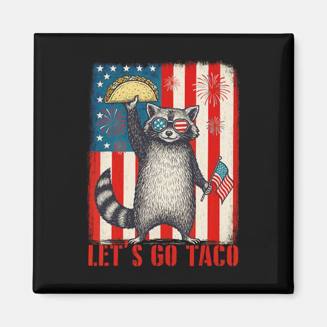 Imán Vamos Taco, Tarifa Comercial Gracioso Racco 4 de J (Frente)