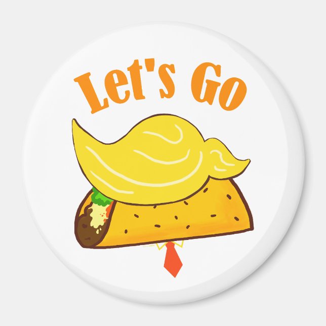 Imán Vamos TACO Trump (Frente)
