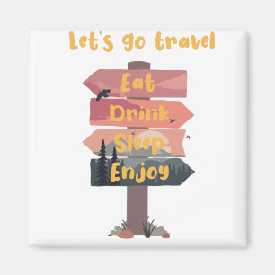 Imán Vamos Viajes, sólo buenas vibraciones
