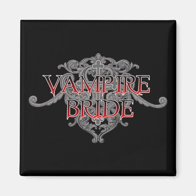Imán Vampire Bride Magnet (Frente)