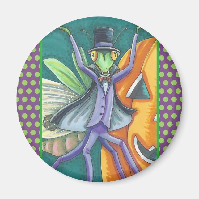 IMÁN VAMPIRE TRANSYLVANIA REZANDO MANTIS MAGNET (Frente)